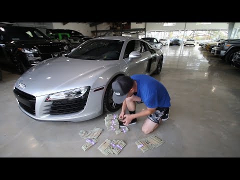 buying-my-audi-r8-in-cash!!