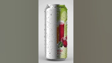 Design a Stunning Soda Can Mock-Up in Photoshop – Easy Step-by-Step Tutorial! #shorts #photoshop