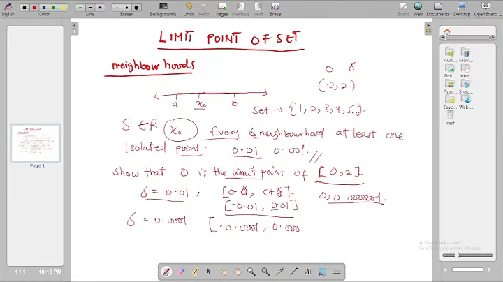 Point set part2- Limit and Isolated points ,bounded set with solved examples