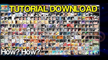 TUTORIAL DOWNLOAD Bleach VS Naruto MUGEN (New)