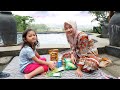 ASYIK PIKNIK Samping Kolam Renang auto NYEMPLUNG | Salsa and Family