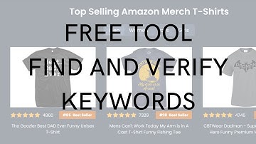 🤯 FREE KEYWORD TOOL FOR REDBUBBLE & HOW TO USE IT