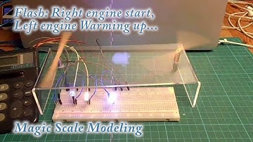 Prototype for 1/32  scale Revell or Tamiya Mosquito electrified
