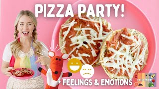 Mini Pizzas! Feelings and Emotions Song for Kids - Educational Videos For Kids - Preschool Learning