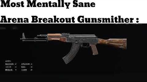 Arena Breakout Gunsmith Shitpost