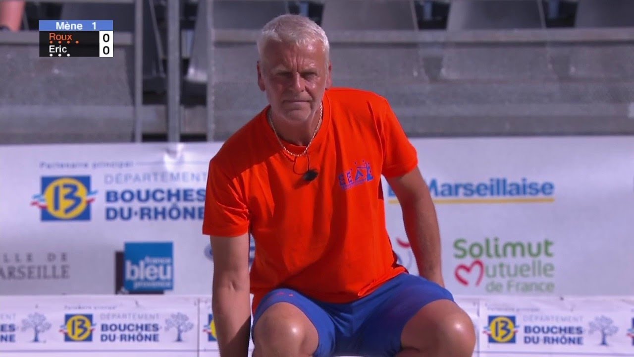 Miniature : 1er tour du mondial la Marseillaise à pétanque 2022 : Roux contre Eric, le résumé