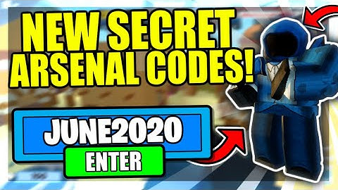 Arsenal* ALL ARSENAL CODES!*JUNE* MONEY💰 & SKIN CODES 2020| ROBLOX