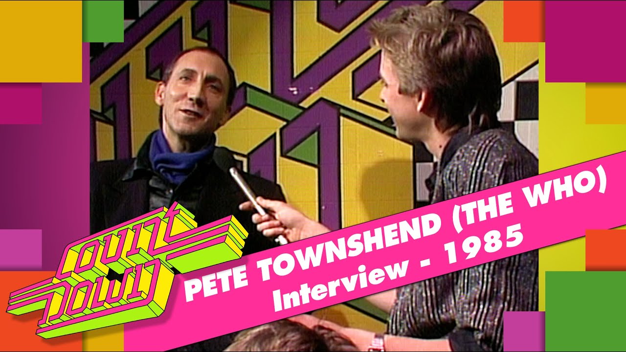 Pete Townshend (The Who) on White City and Live Aid (Countdown Interview, 1985)