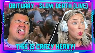 Millennials react to &quot;Obituary - Slow Death - Live at Wacken 2008&quot; | THE WOLF HUNTERZ Jon and Dolly