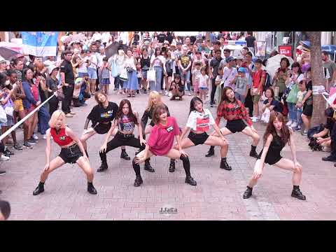 [4K] 180728 드림노트 전체 직캠 (DREAM NOTE Focus) -'댄스 퍼포먼스' (Fancam) By.JJaGa !서프라이즈 버스킹 @명동 우리은행