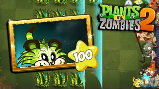 Mi NUEVA PLANTA HIERBA TIGRE MAESTRIA 100 - Plants vs Zombies 2
