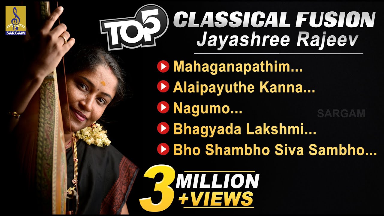 Top 5 Classical Fusion Collections of Jayashree Rajeev