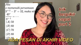 TIPS MENGERJAKAN SOAL TPS UTBK 2021 PART 5 TIPS MENGERJAKAN SOAL TPS UTBK 2021 PART 5