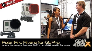Polar Pro Lens Filters for GoPro Hero3 and Hero3+ (Photo Plus Expo 2013)