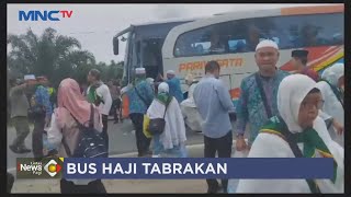 Empat Bus Rombongan Jemaah Haji Terlibat Kecelakaan Beruntun di Asahan, Sumut - LIP 08/07