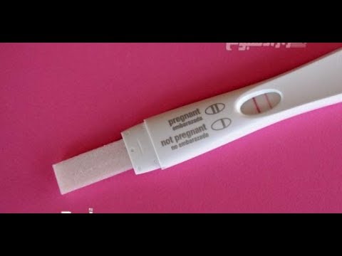 ظهور خط خفيف في اختبار الحمل بعد ربع ساعه - YouTube