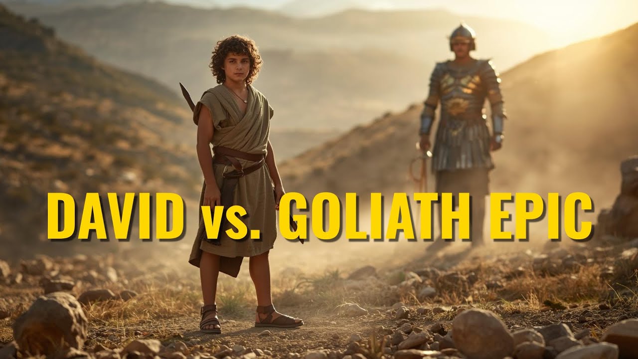 David and Goliath: A Cinematic Bible Story Told Through David’s Eyes | Faith & Inspiration