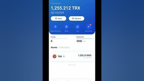 How to receive Tron using your Tronlink Pro wallet app