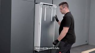 Liebherr Fixed Door Installation Video - Integrated Appliances screenshot 5