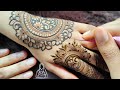 Stylish beautiful henna design with negative filling  stylish mehandi design by thouseenshenna