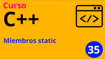 Clase 35 - Curso C++. Miembros static