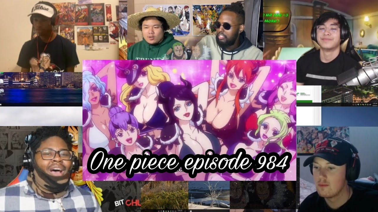 One Piece Episode 984 Reaction Mashup And Review ワンピース 984話 リアクション Youtube One Piece Episode 984 Reaction Mashup And Review ワンピース 984話 リアクション Youtube