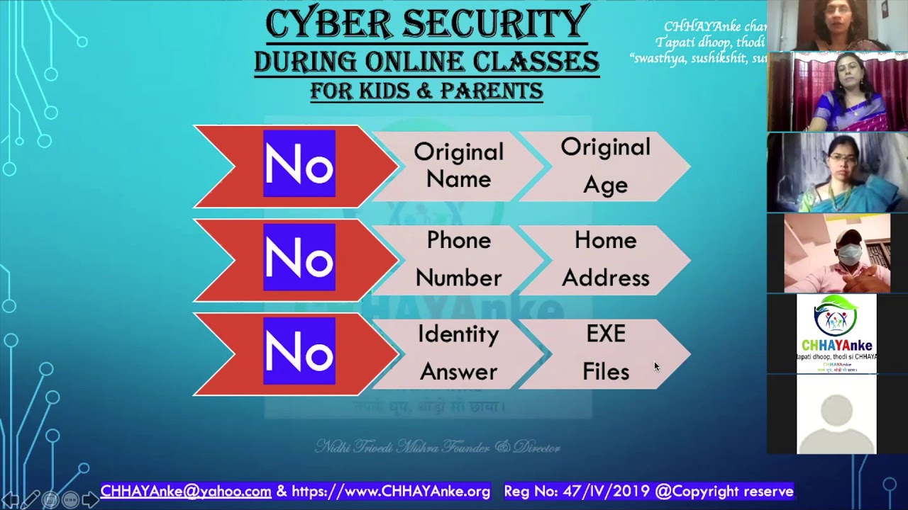 Cybersecurity For Online Charitable Giving Reference: Cyber Security Cyber Safety Online Studies Chhayanke Charitable Trust