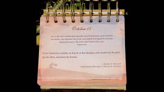 Bible Verse A Day From “God’s Promises” Daily Reading - October 07, 2025 / Isaiah 55:10
