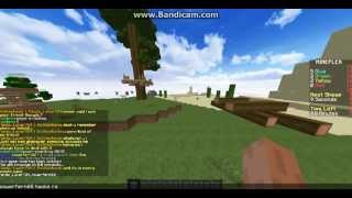 Speed/Reach hacker on Mineplex Sheep Quest #2