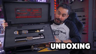 Star Wars Battle of the Heroes Legacy Lightsaber Box Set Unboxing!