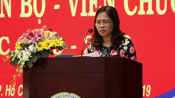 Báo cáo tổng kết Ban Thanh Tra nhân dân - Hội nghị Cán bộ viên chức | 2019.09.08.(04)