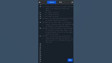 #python 171.Age Calculator using Python | #shorts #coding #pythonprogramming