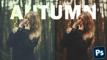 The Perfect AUTUMN COLOR GRADE (Photoshop Tutorial)