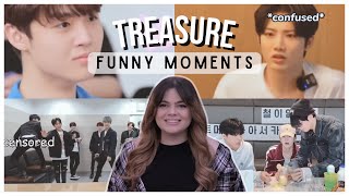Why are they like this? | TREASURE Funny Moments REACTION