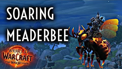 WoW Guide - Soaring Meaderbee Mount - The War Within