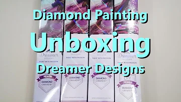 Diamond Painting Unboxing Dreamer Designs - Black Friday Buys