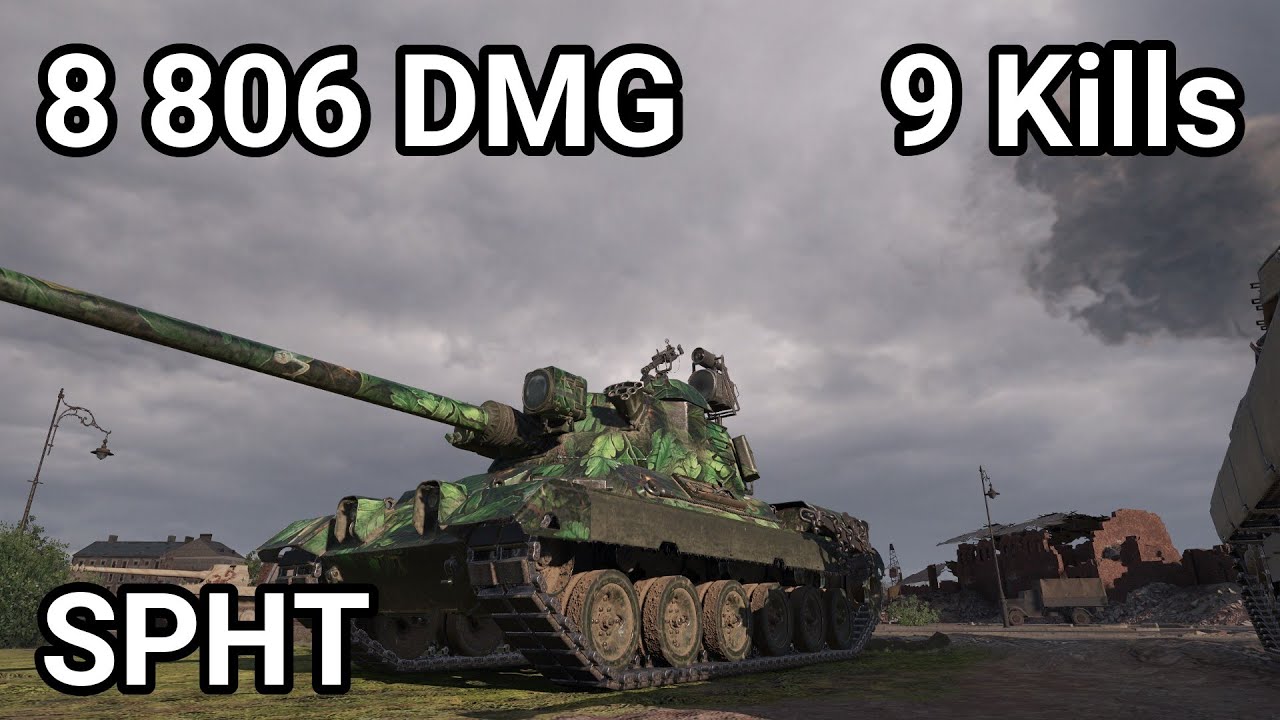 9 KILLS! SPHT 8.8K Damage Killing Machine