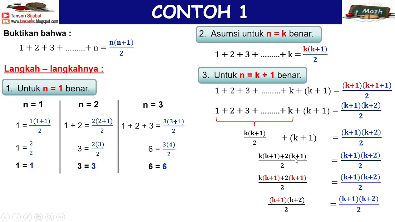  Induksi Matematika  YouTube