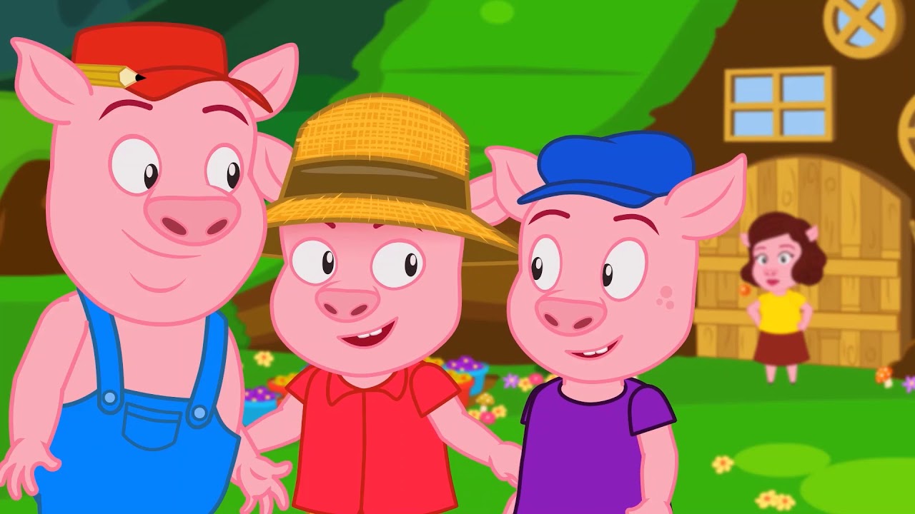 Der Wolf und die sieben jungen Geißlein & Drei Kleine Schweinchen - Märchen Für Kinder - YouTube