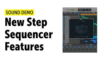 New Step Sequencer Features – Demo (no talking) – Apple Logic Pro X 10.7