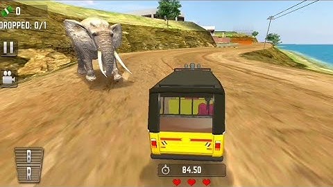 City Tuk Tuk Auto Rickshaw Driving Simulator - Realistic Taxi Driver Game - Android Gameplay