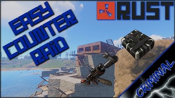 Easy Counter Raid! - Rust Gameplay