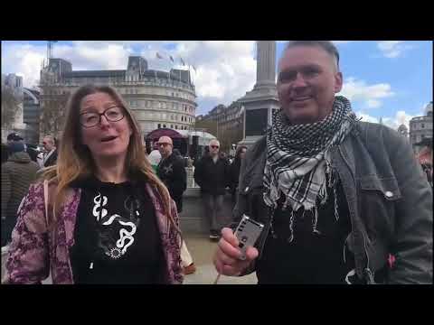 Dale Vince and Claire O'Neill - Full Interview @ Together Alliance Anti-Racism March