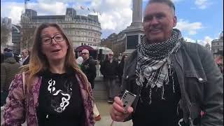 Dale Vince and Claire O'Neill - Full Interview @ Together Alliance Anti-Racism March