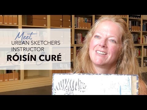 Meet Urban Sketcher Instructor Róisín Curé