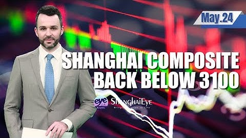 Shanghai Composite back below 3,100