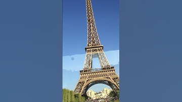 First time seeing Eiffel tower #shorts