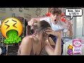 Having MORNING SICKNESS and THROWING UP PRANK ON BOYFRIEND *CUTE REACTION*