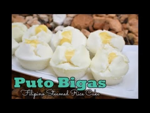 PUTO BIGAS (Filipino Steamed Rice Cake) Recipe