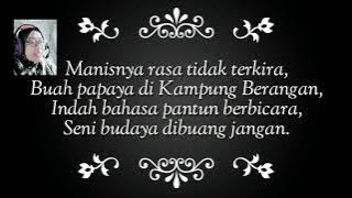 MARI BERPANTUN : INDAHNYA PANTUN